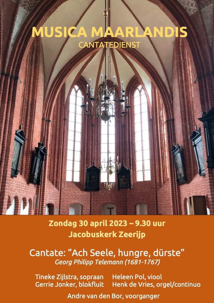 cantatedienst Jacobuskerk